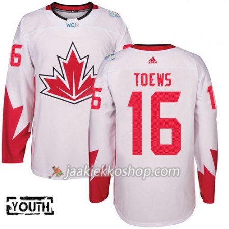 Team Kanada Pelipaita Jonathan Toews 16 2016 World Cup Lapsille Valkoinen Paita